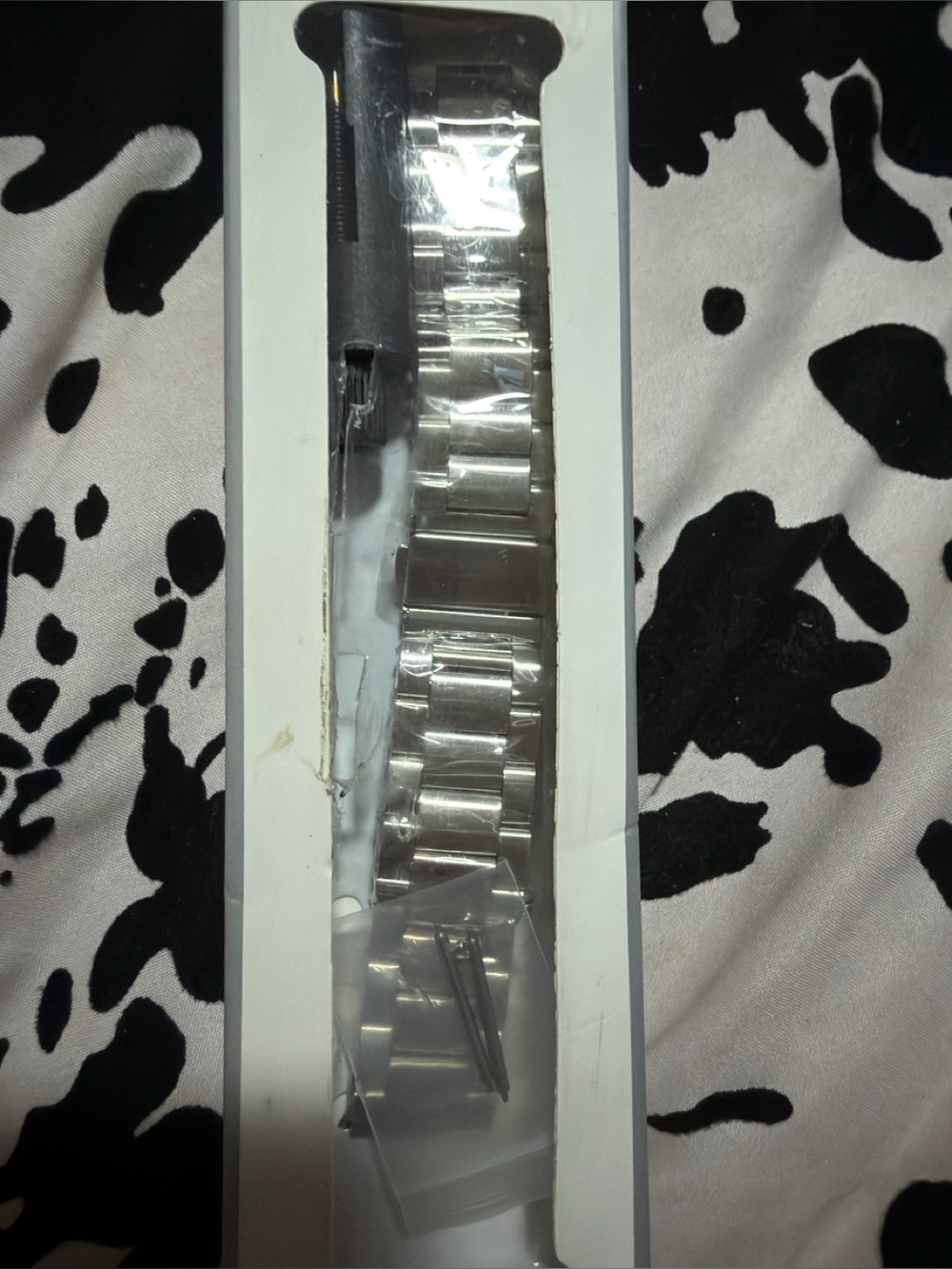 CamoFit Silver Stainless Steel Watch Band